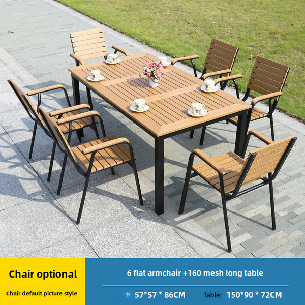 Outdoor furniture, courtyard table and chair 691