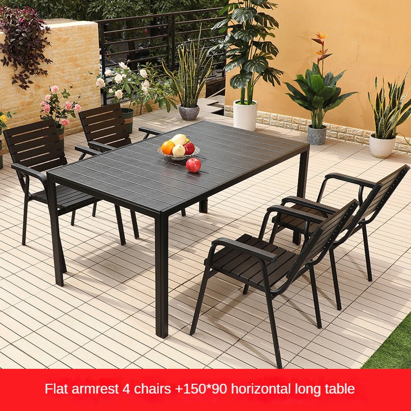 courtyard outdoor furniture, outdoor table and chair 671