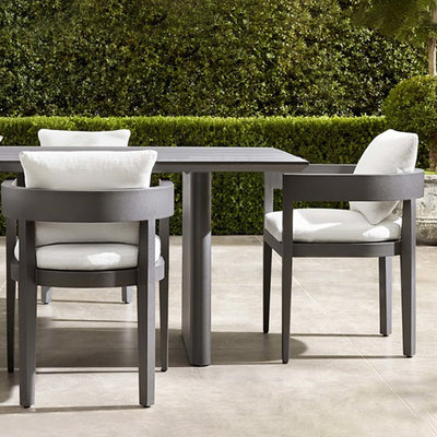 outdoor teak table and chair, outdoor furniture 697