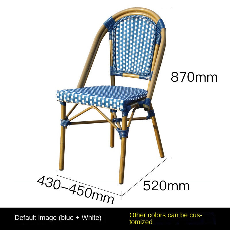 Outdoor rattan chair, outdoor furniture 691