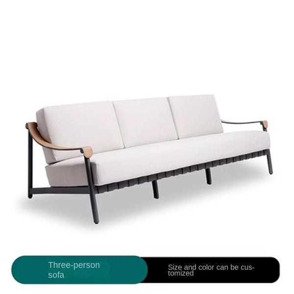 rattan sofa, courtyard furniture 711