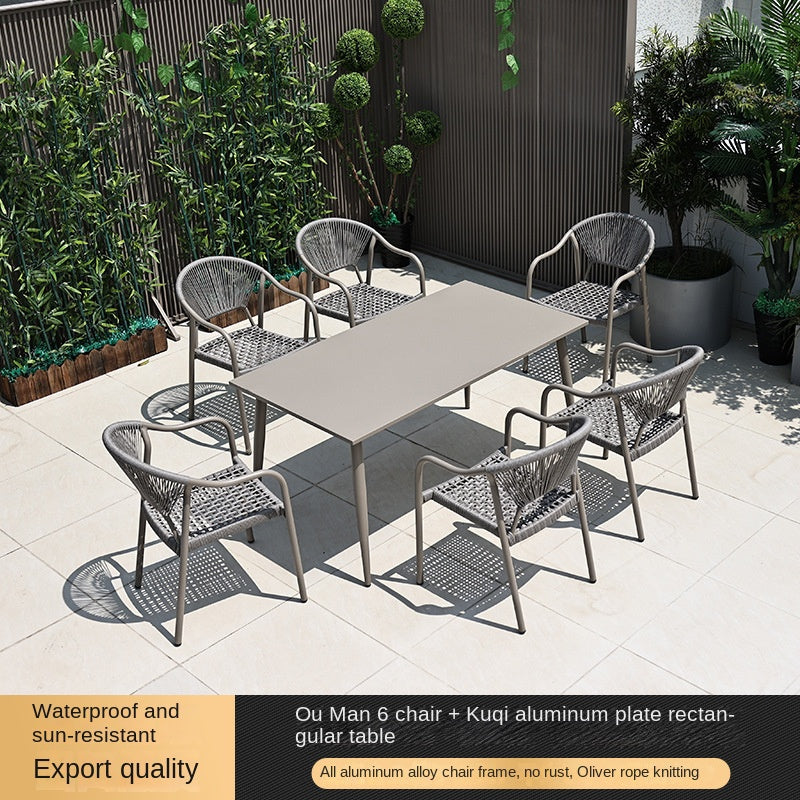 Outdoor tables and chairs, outdoor furniture 709