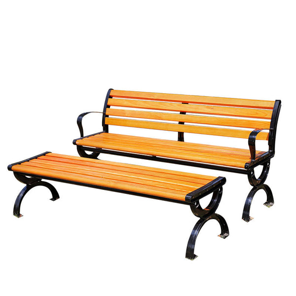 Park chairs, outdoor benches,  solid wood benches 695