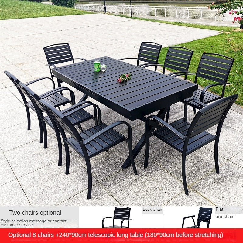 courtyard outdoor furniture, outdoor table and chair 671