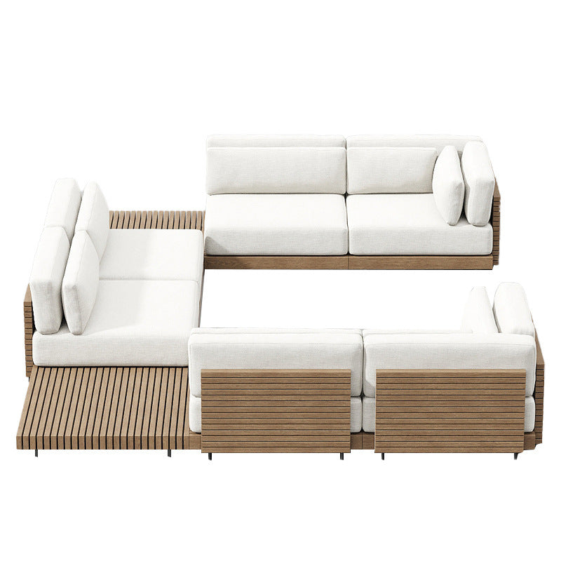 Outdoor teak sofa combination,Leisure outdoor furnitu 684