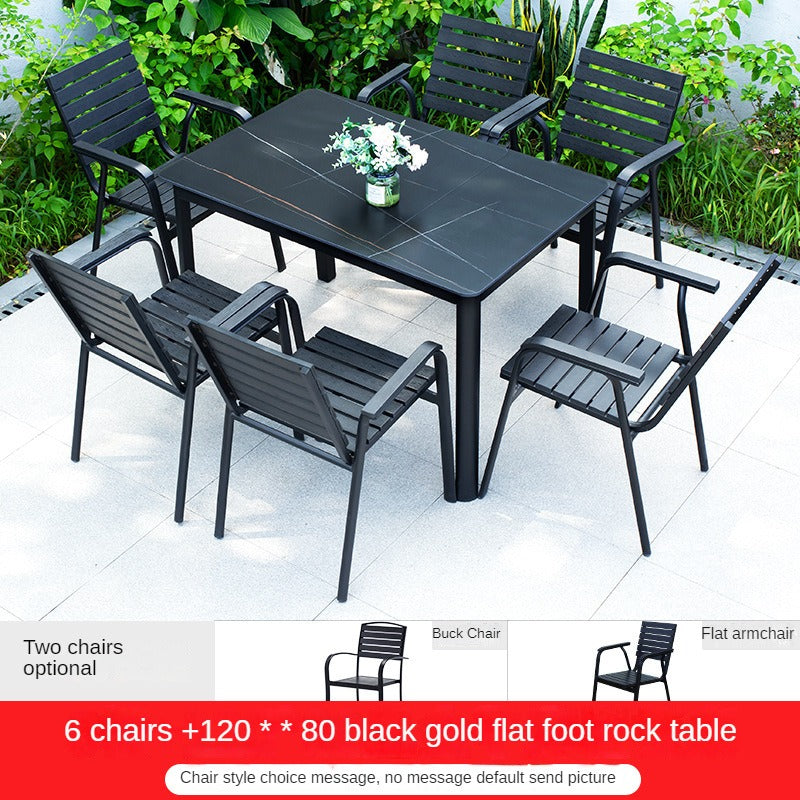 courtyard outdoor furniture, outdoor table and chair 671