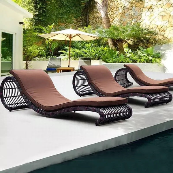 courtyard lounge chair, beach chair 612