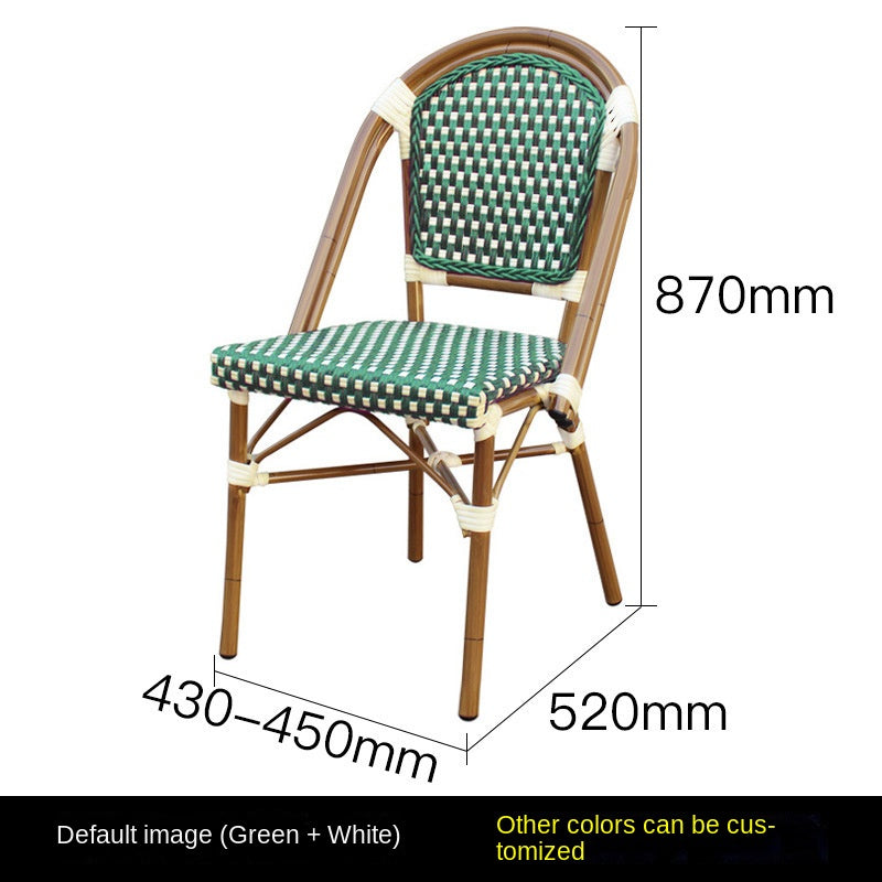 Outdoor rattan chair, outdoor furniture 691