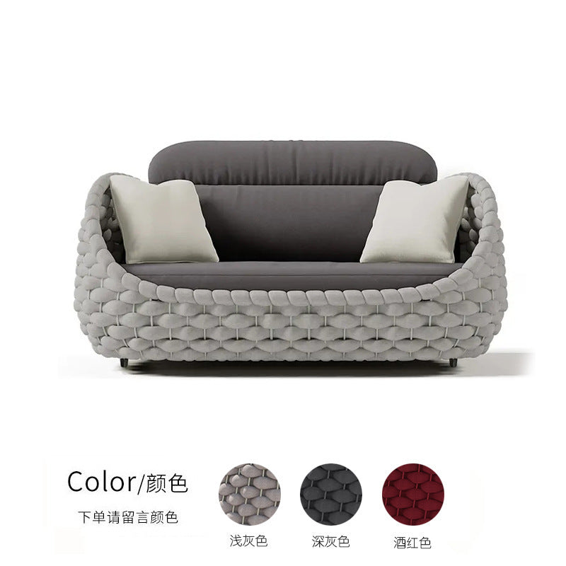 Outdoor rattan sofa,  outdoor furniture 647