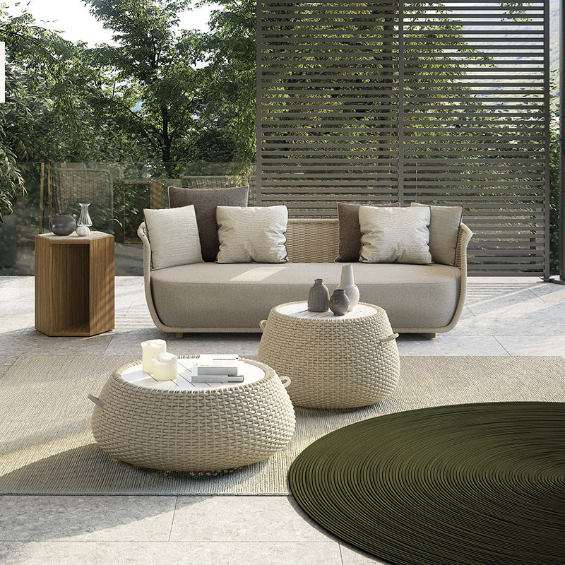 Outdoor rattan sofa, outdoor furniture 703