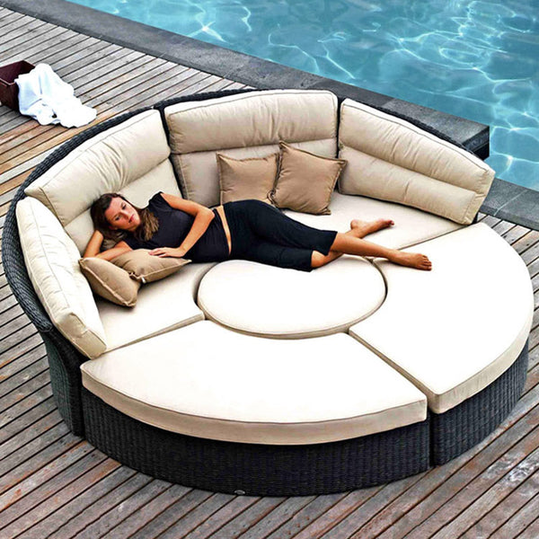 Outdoor rattan sofa, outdoor furniture 707