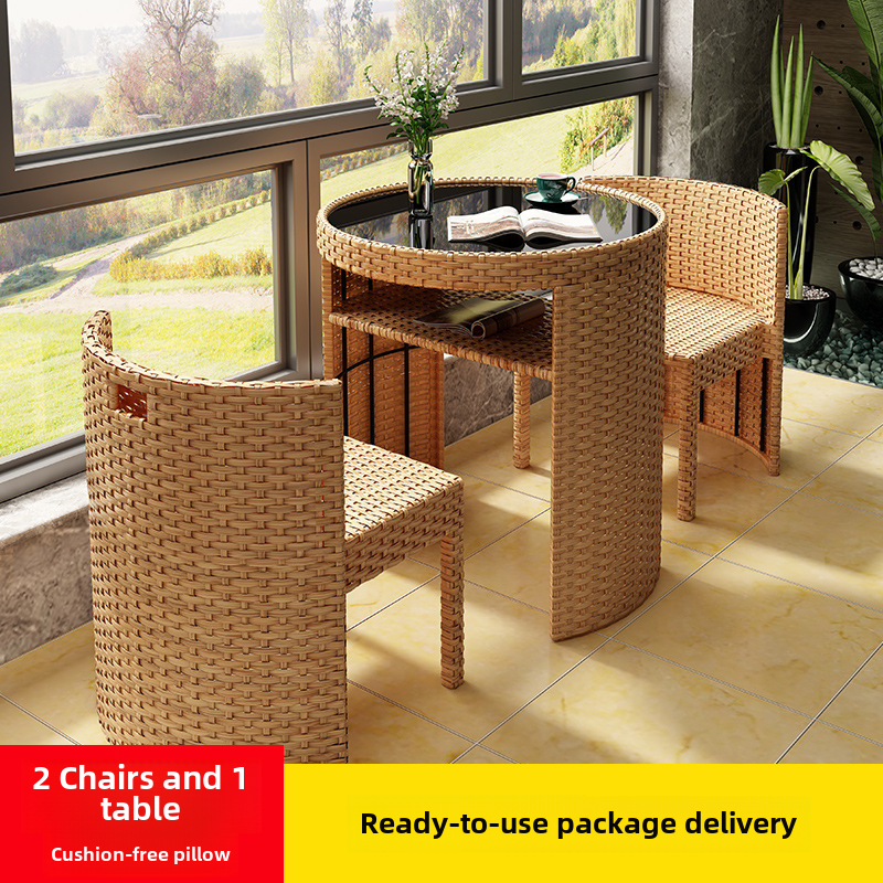 Outdoor Table and Chair Set, Outdoor Vine Chair 653