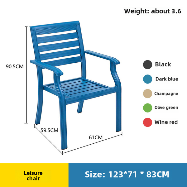 outdoortable and chair set, outdoor furniture 649