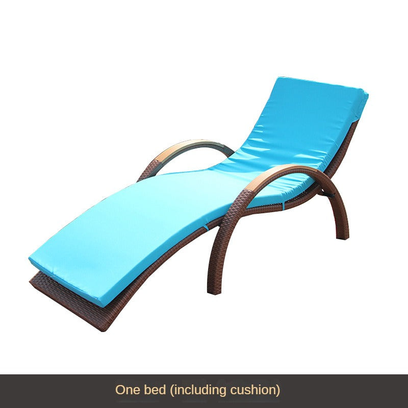 beach chairs, outdoor beds,outdoor furniture 681