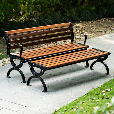 Park chairs, outdoor benches,  solid wood benches 695