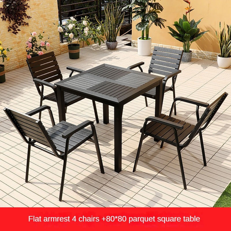 courtyard outdoor furniture, outdoor table and chair 671