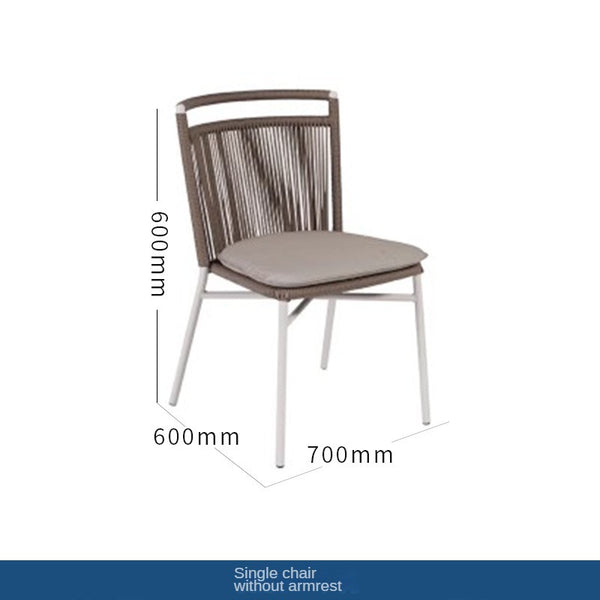 outdoor rattan table and chair , leisure outdoor furniture 692