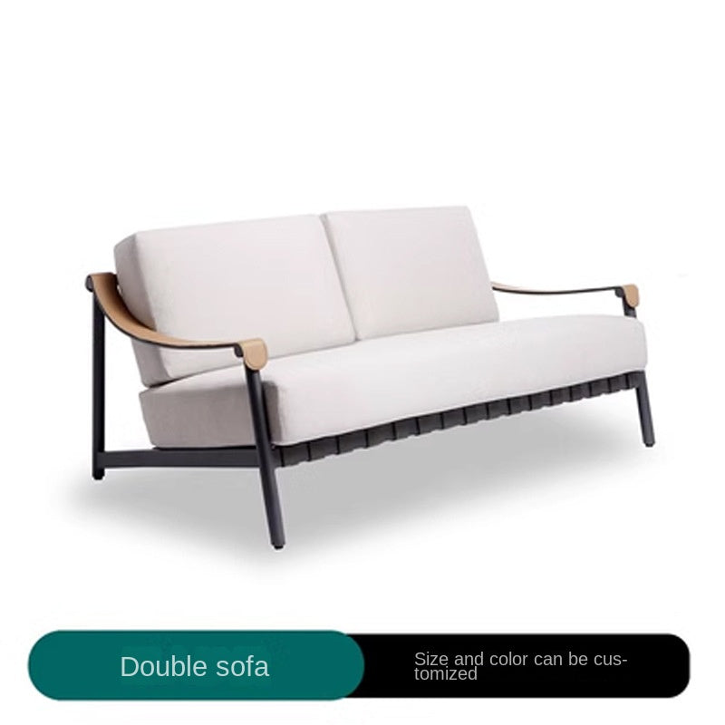 rattan sofa, courtyard furniture 711