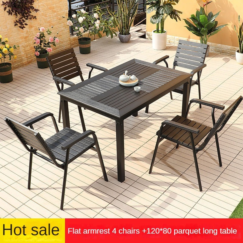 courtyard outdoor furniture, outdoor table and chair 671