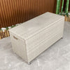 Outdoor  leisure storage box, imitation rattan storage cabinet 607